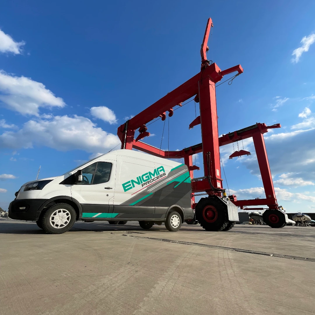 100T Marine Yacht Traveling Lift Image
